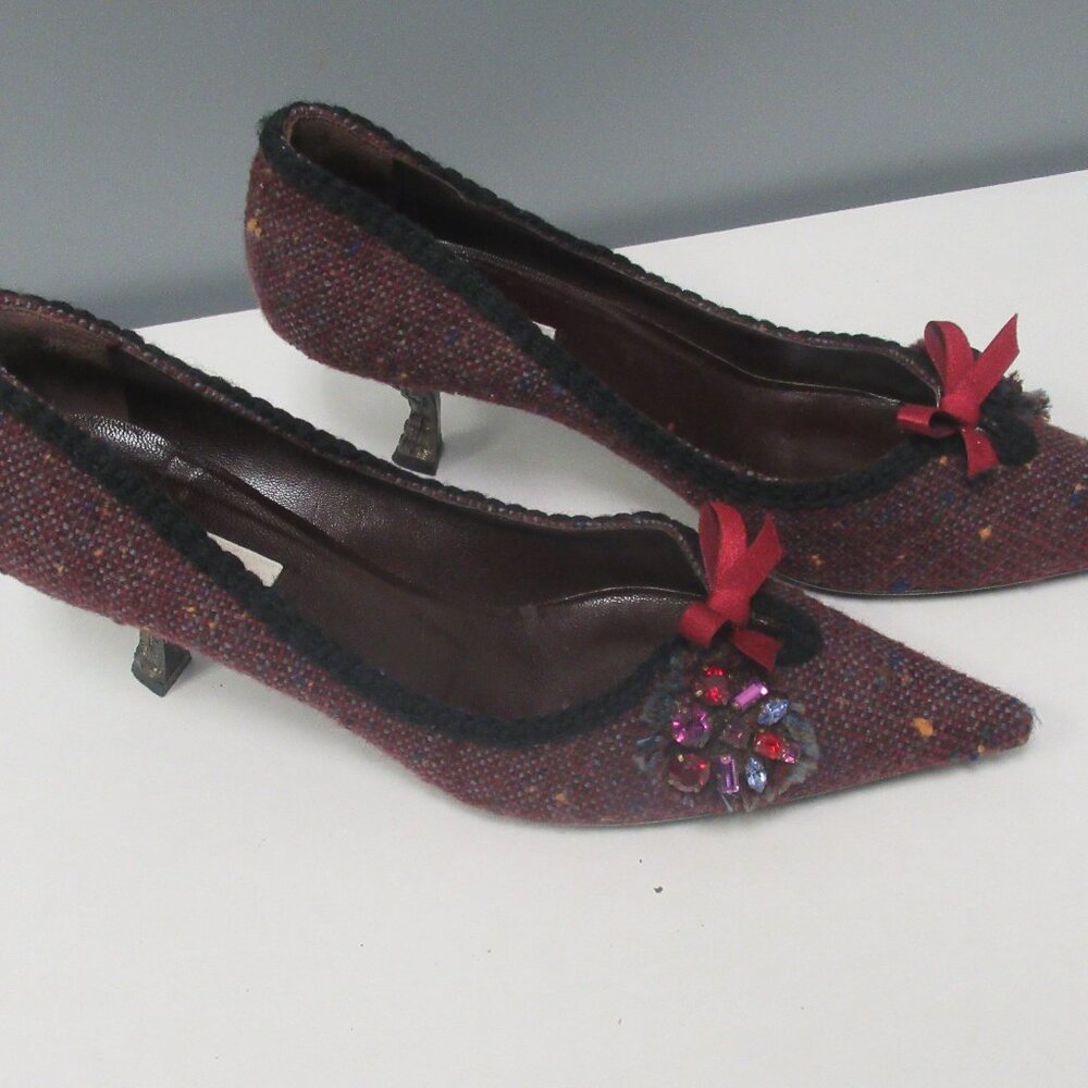 PRADA Women Shoes Size 38.5 Made in Italy